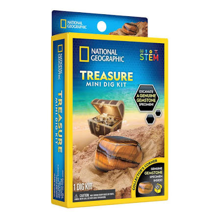 National Geographic Treasure Mini Dig Kit - Tiger's Eye