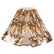 Great Pretenders The 5th Avenue Pailette Cape - Gold SZ 4-6