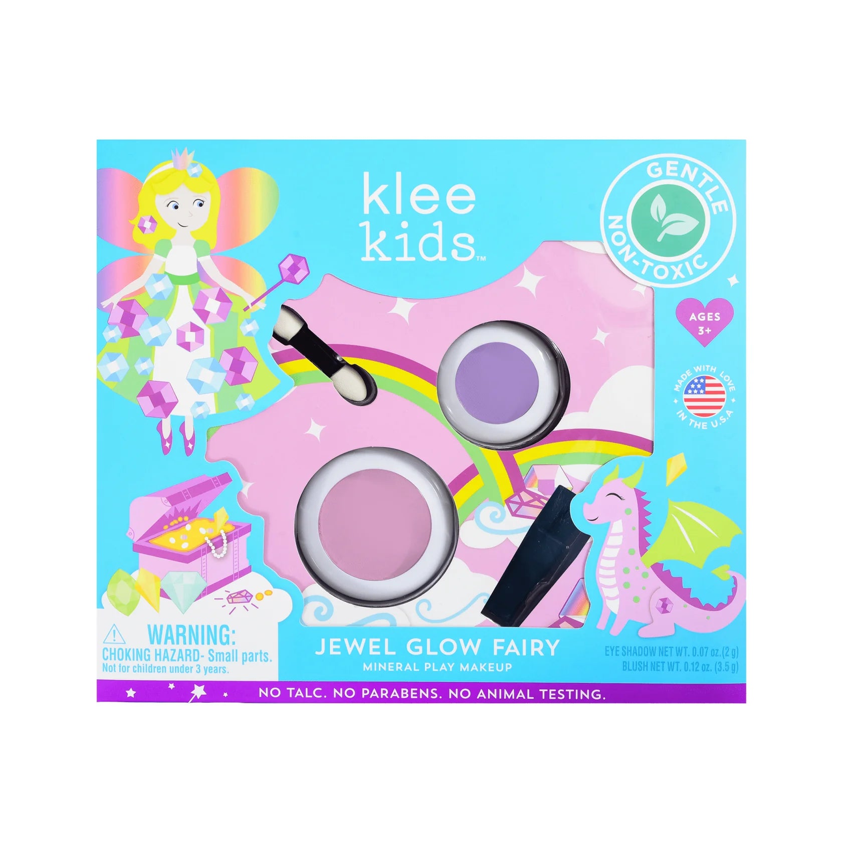 Klee Kids Natural Mineral Play Makeup Set - Jewel Glow Fairy