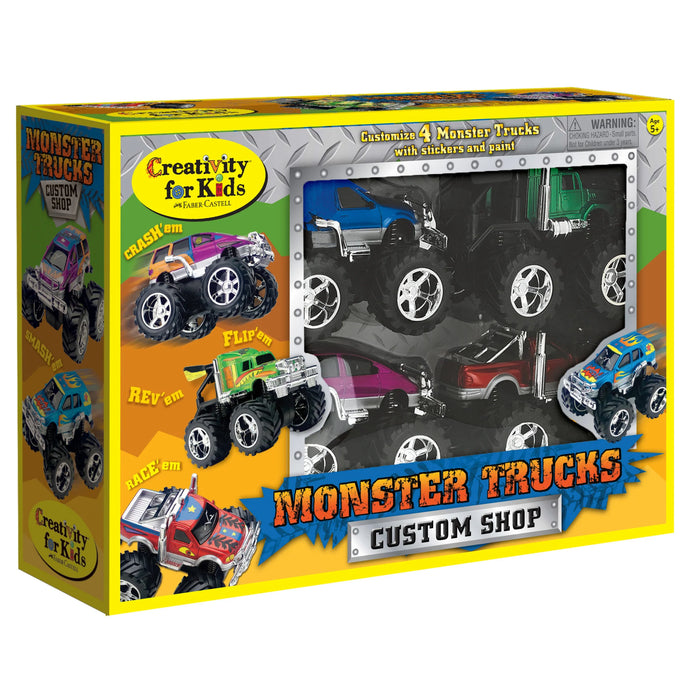 Creativity for Kids Monster Trucks Custom Shop