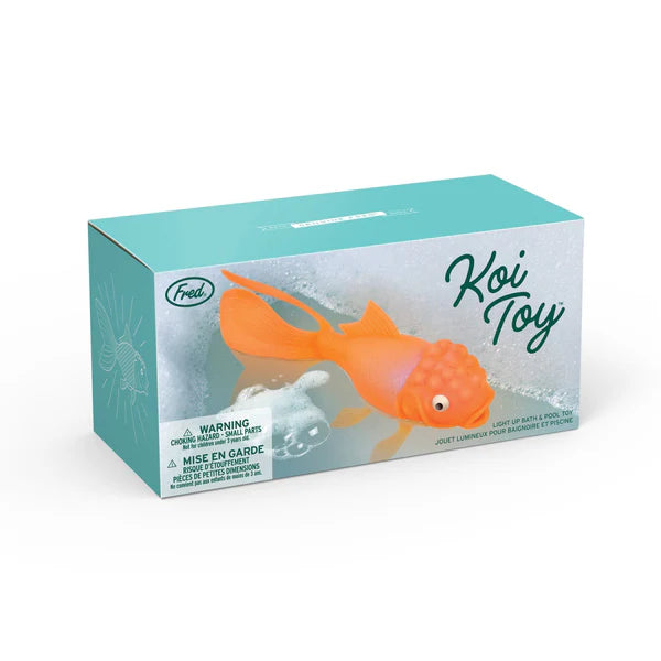 Koi Toy: Light-Up Goldfish Bath Toy