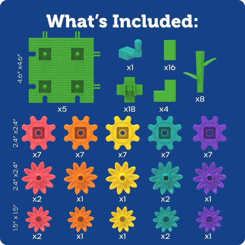 Learning Resources Gears! Gears! Gears! Garden Gears Building Set - 10 ...