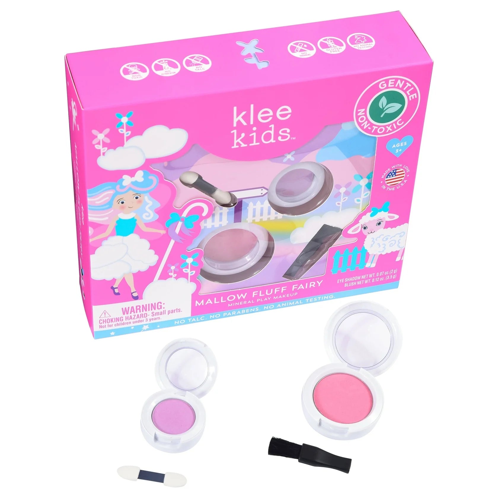 Klee Kids Natural Play Makeup Set - Mallow Fluff Fairy