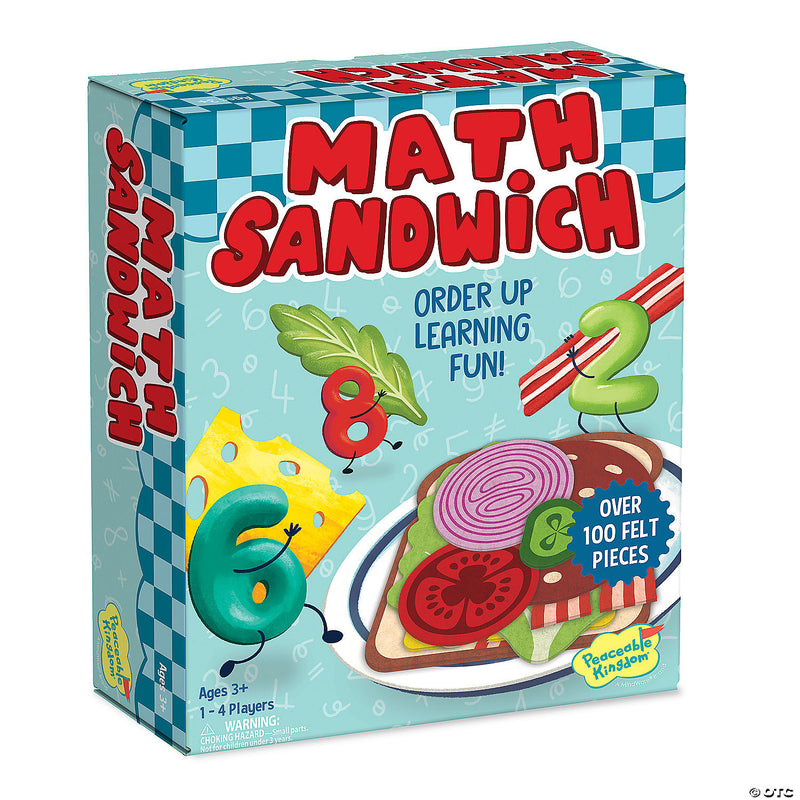 Peaceable Kingdom Math Sandwich