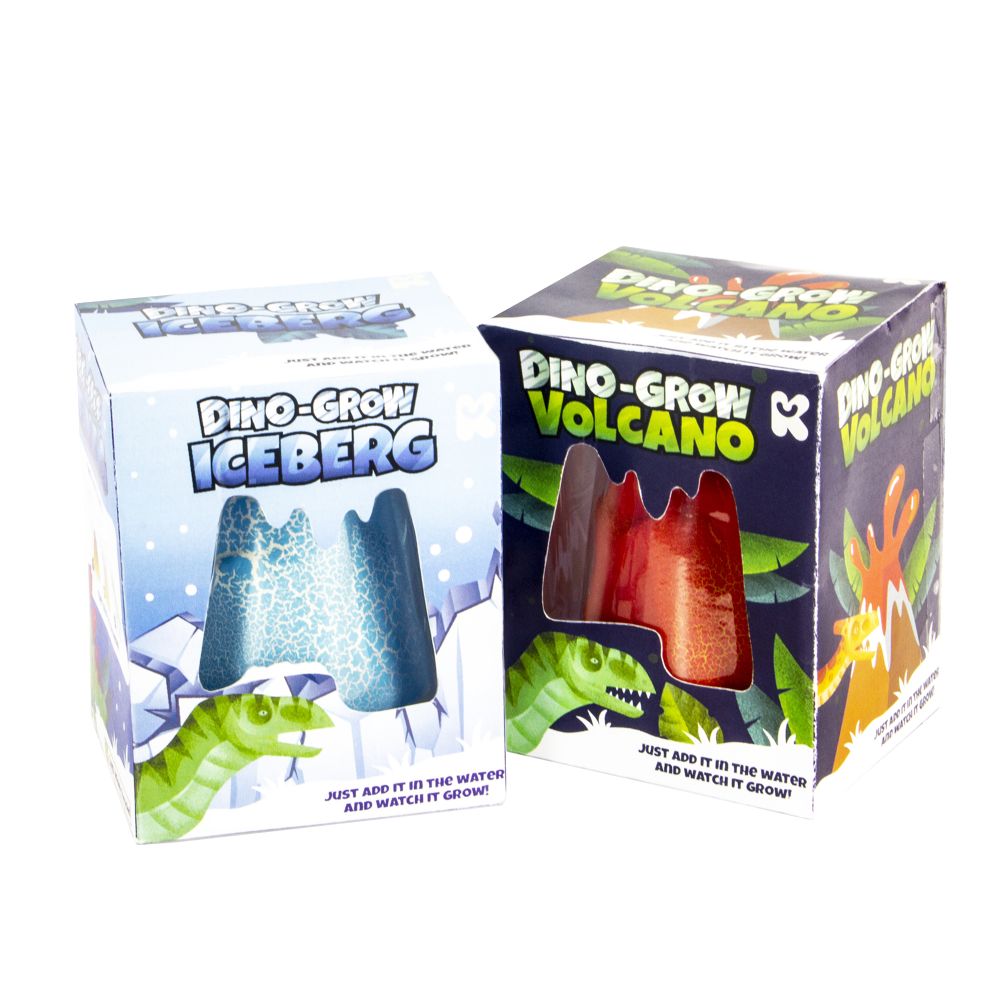 Dino Grow Volcano or Iceberg