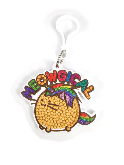 Crystal Art Bag Charm - Fuzzballs