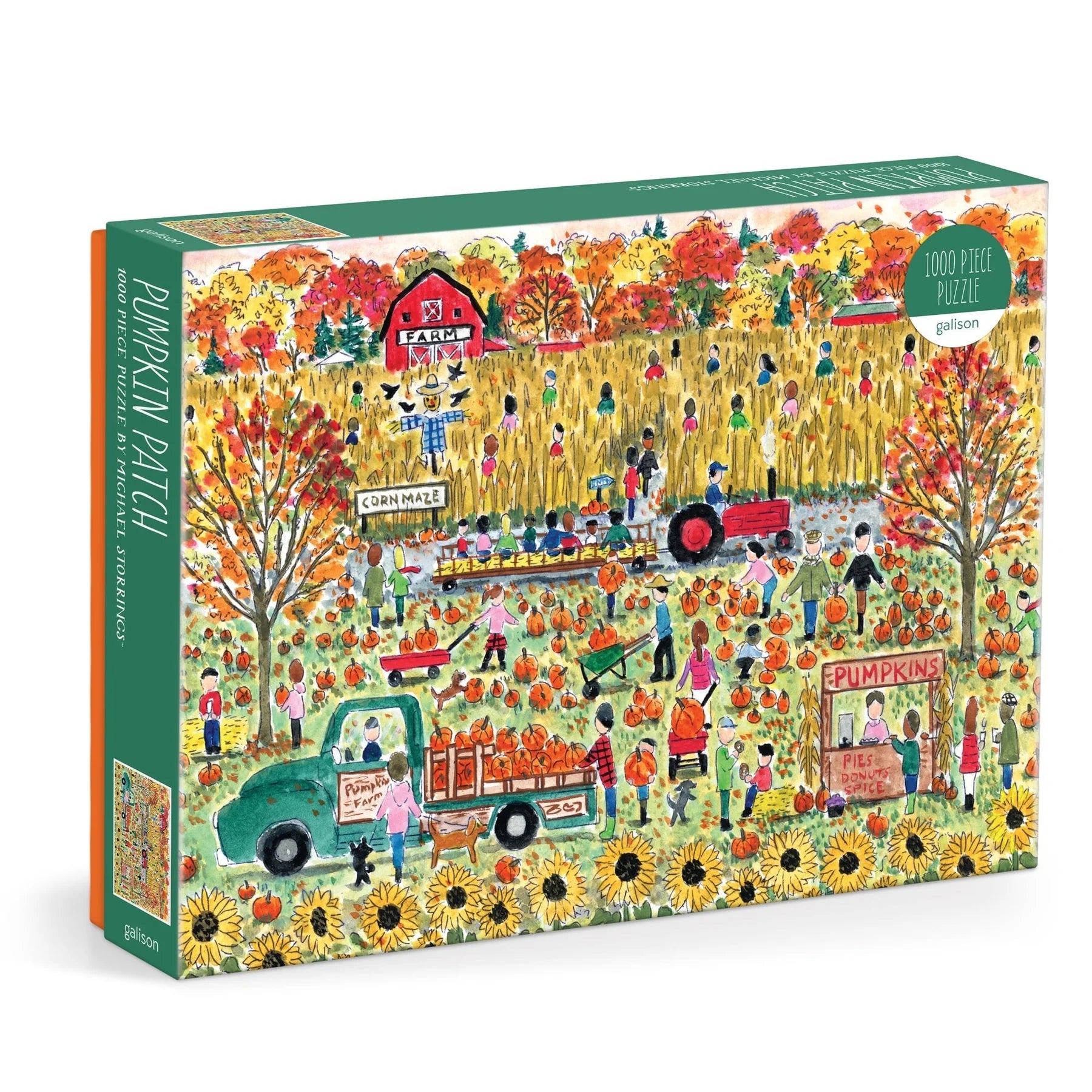 Galison 1000 Piece Puzzle - Pumpkin Patch