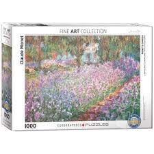 Eurographics 1000 Piece Puzzle- Monet's Garden
