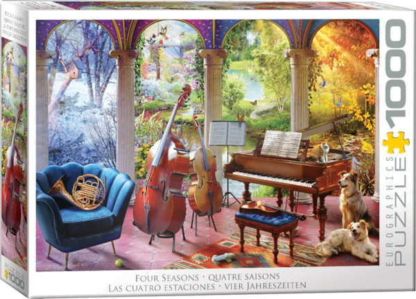 Eurographics 1000 Piece Puzzle - Four Seasons of Music