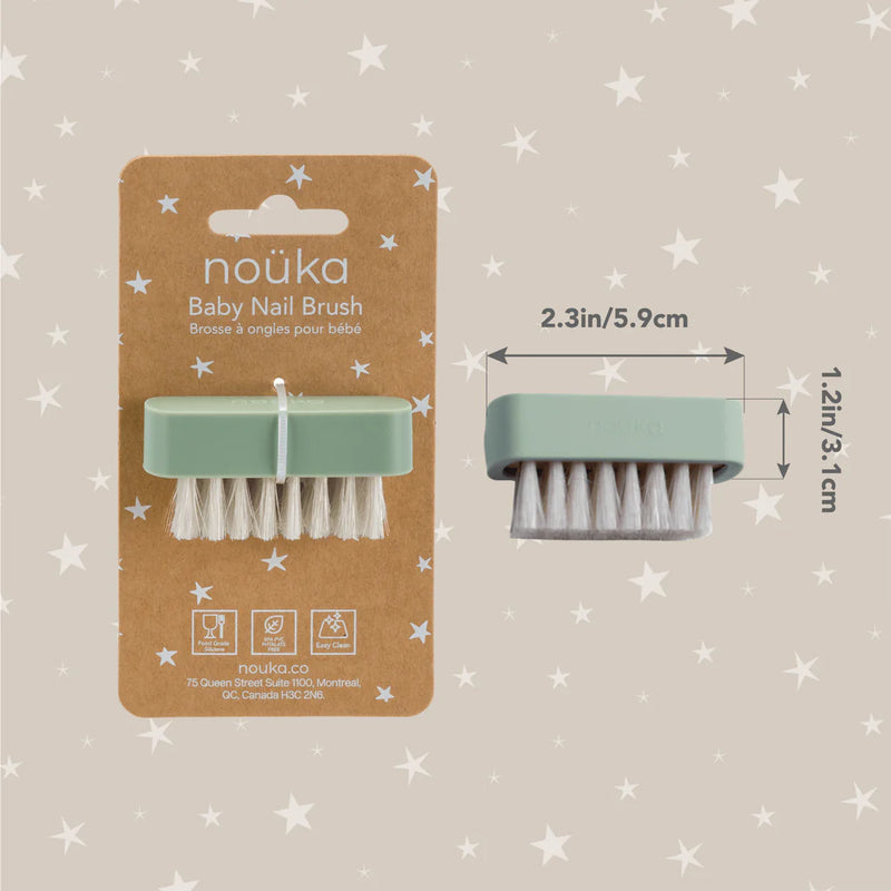 noüka Baby Nail Brush - Lily Blue