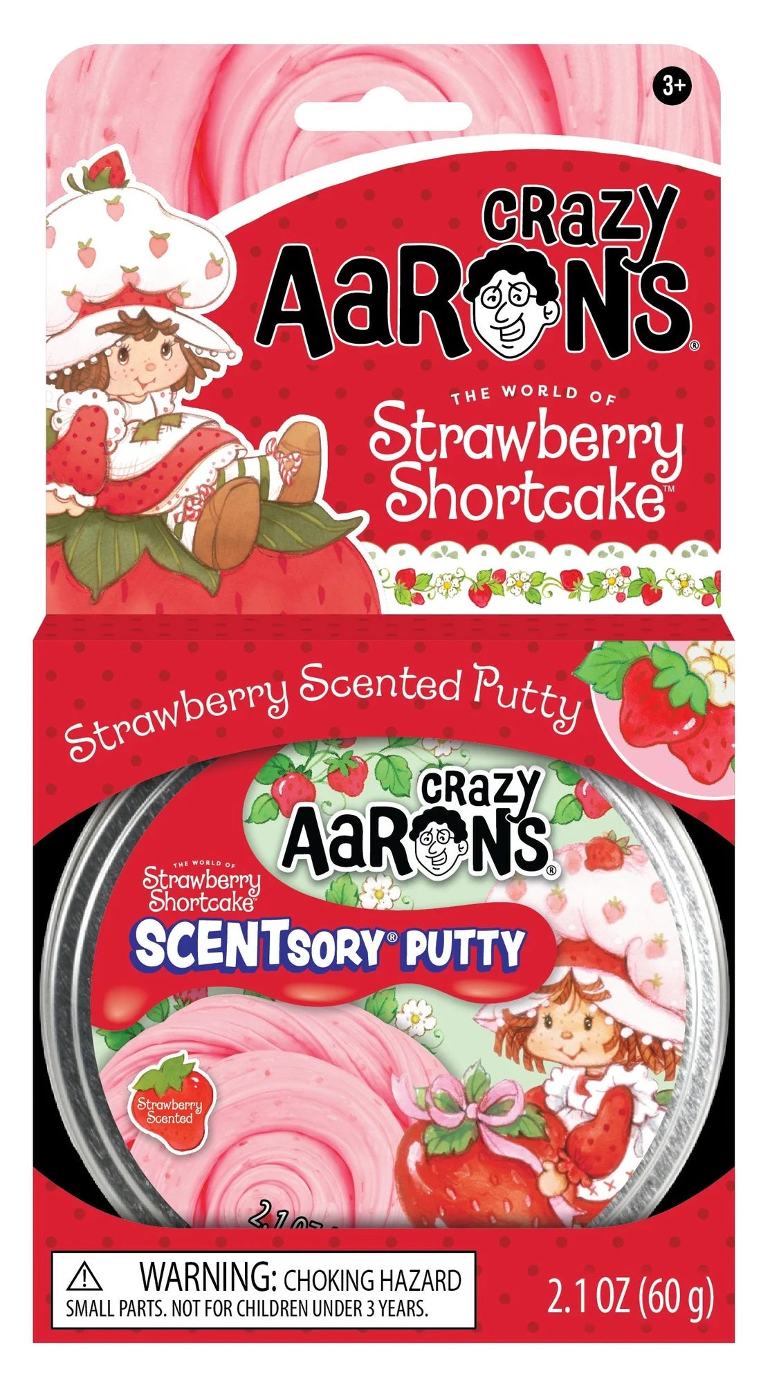 Crazy Aarons SCENTsory Putty - Strawberry Shortcake