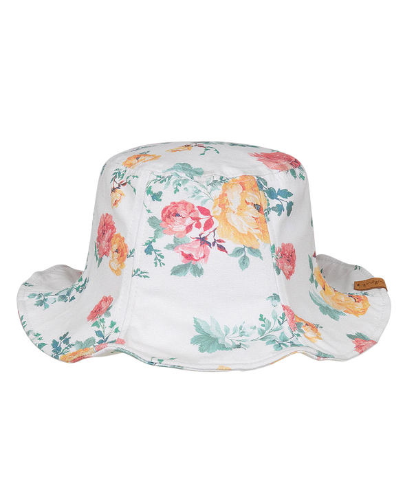 Girls Bucket Hat - Alma - Off White  Various Sizes