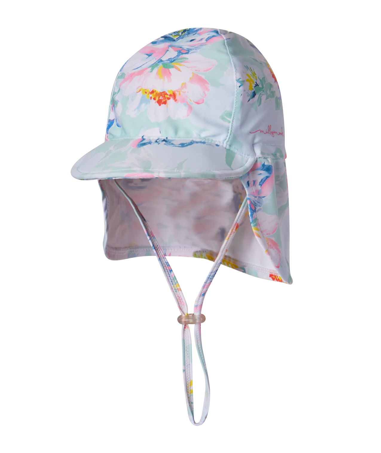 Baby Girls Legionnaire Hat - Peony - Mint  Various Sizes