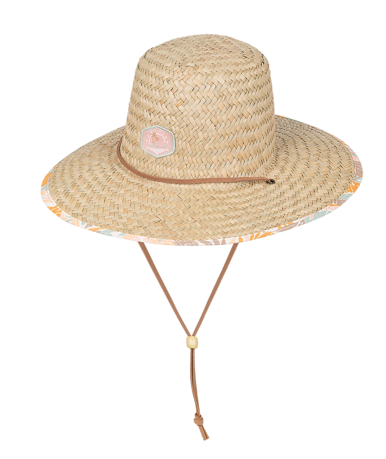 Girls Surf Straw Hat - Dempsey - Blush