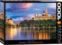 Eurographics 1000 Piece - Ottawa Parliament Hill