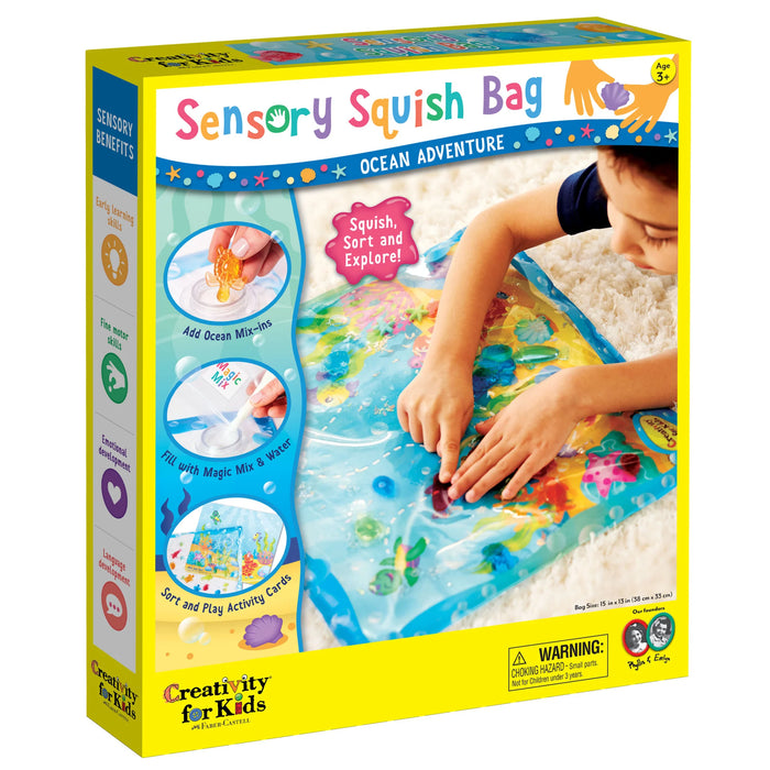 Creativity For Kids Sensory Squish Bag Ocean Adventure