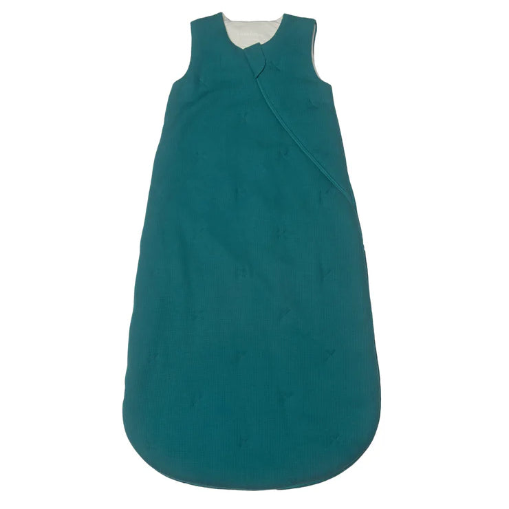 Loulou Lollipop Waffle Sleep Bag 2.5 Tog - Peacock - Size 0-6 Months