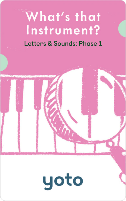 Yoto - Phonics: Letters & Sounds: Phase 1