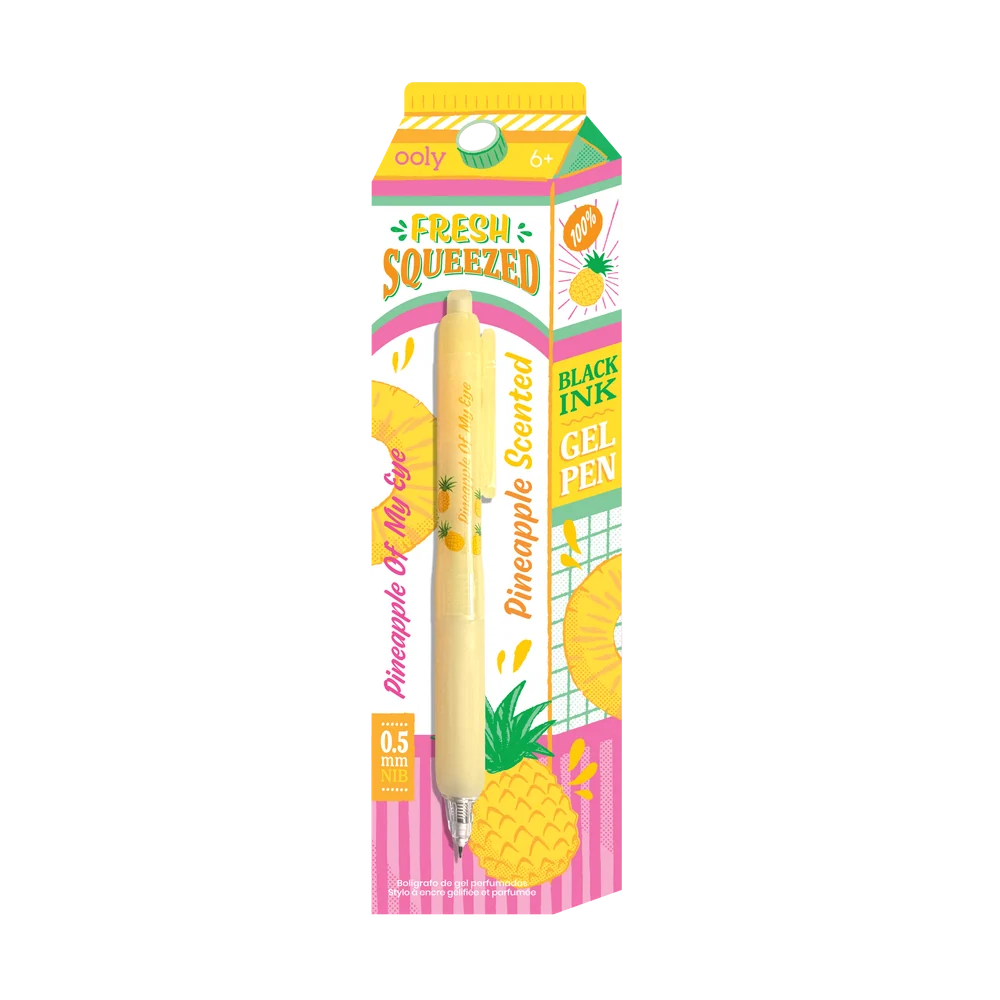 ooly Fresh Squeezed Black Ink Scented Gel Pens - Various Scents