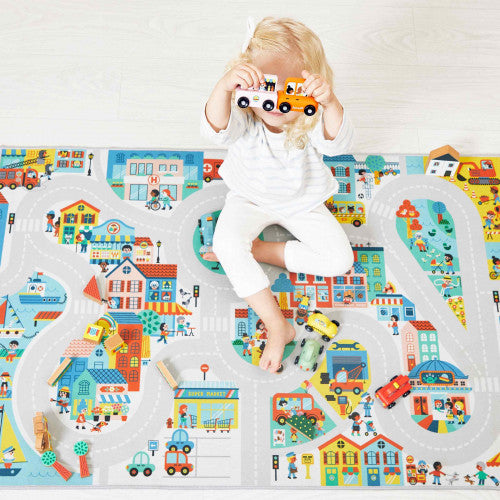Janod Cross Roads Playmat - Circuit City