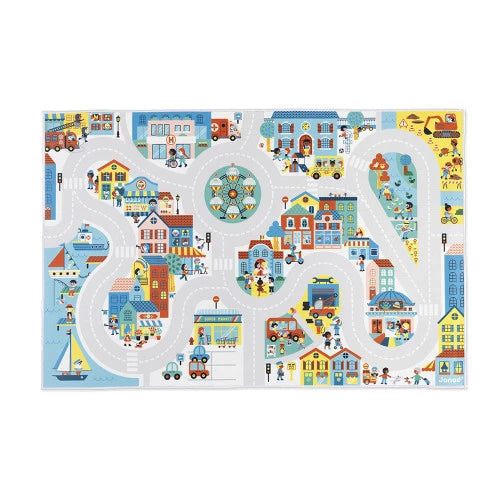 Janod Cross Roads Playmat - Circuit City