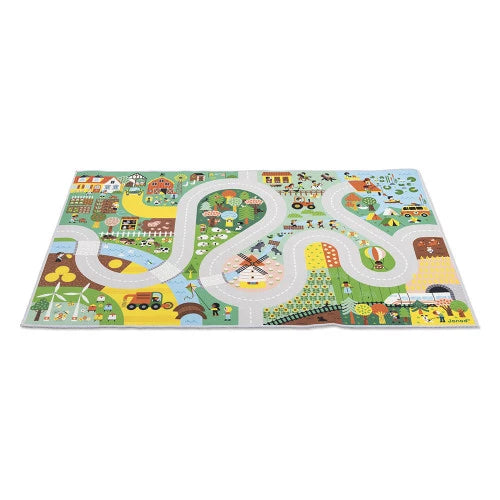 Janod Cross Roads Playmat - Countryside