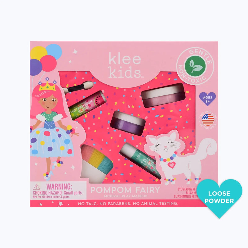 Klee Kids Natural Play Makeup Set - Pom Pom Fairy