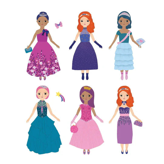 Mudpuppy Princess Magic Magnetic Dress-Up