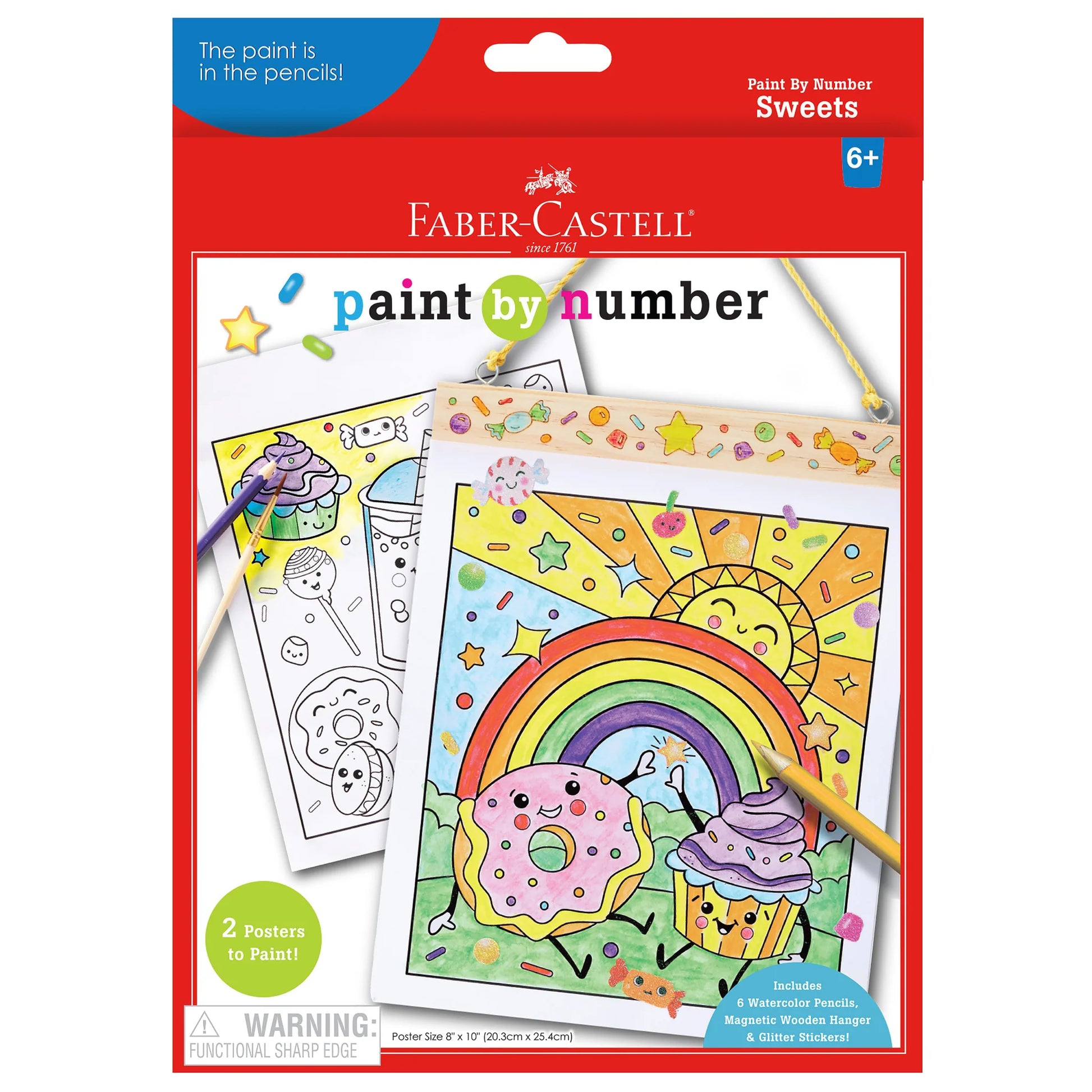Faber-Castel Paint By Number Wall Art - Sweets