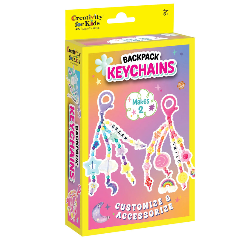 Creativity for Kids Mini Kit Backpack Keychains