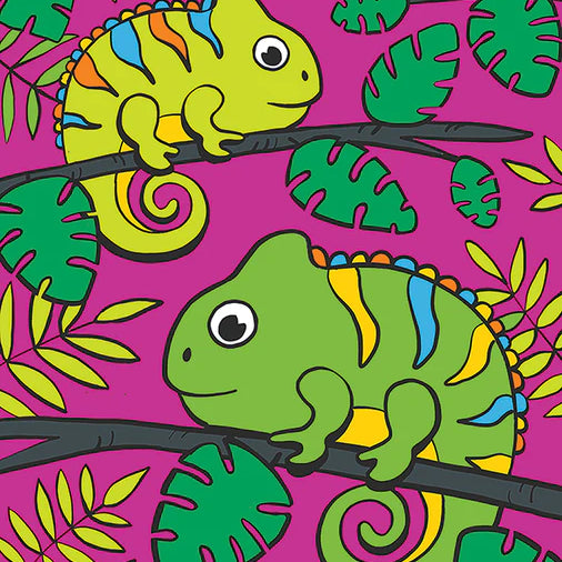 My First Paint By Number - Chameleons