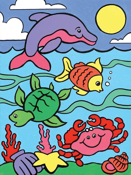 My First Paint By Number - Sea Animals