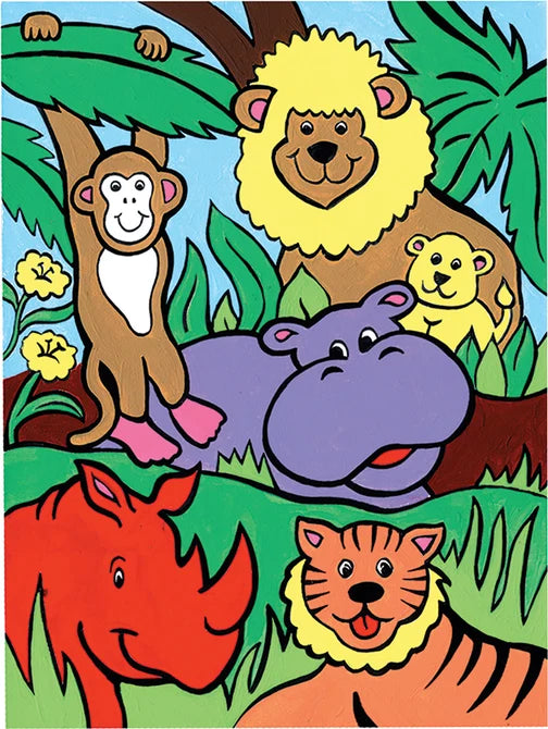 My First Paint By Number - Jungle Animals