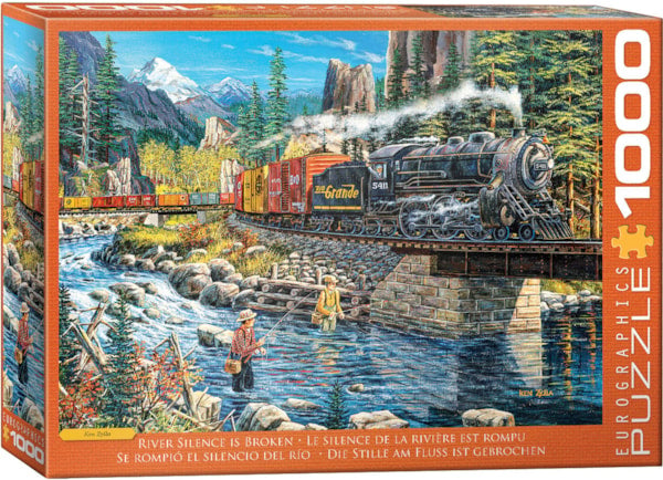 Eurographics 1000 Piece Puzzle - River Silence is Broken