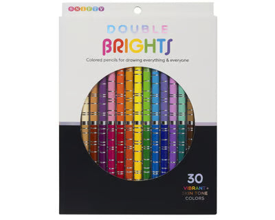 Double Ended Brights Colored Pencil Set