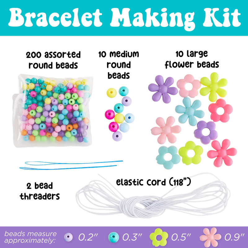 Creativity for Kids Mini Kit Beaded Flowers Bracelet