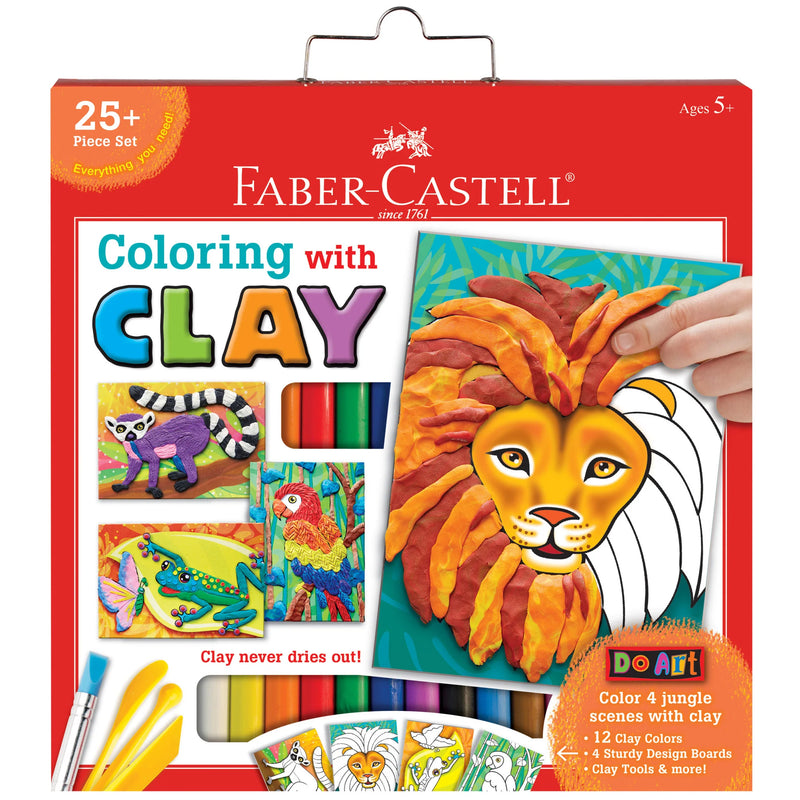 Faber-Castel Do Art Coloring with Clay