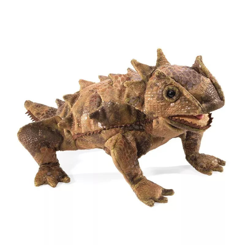 Horned Lizard Puppet — The Village Toy Shop