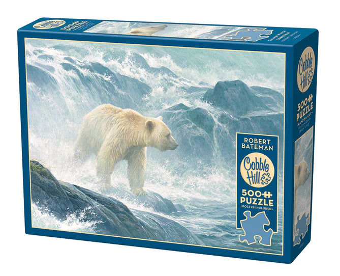 Cobble Hill Salmon Watch - Spirit Bear 500pc Puzzle