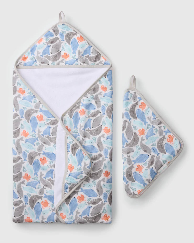 Loulou Lollipop Hooded Towel Set - Various Styles