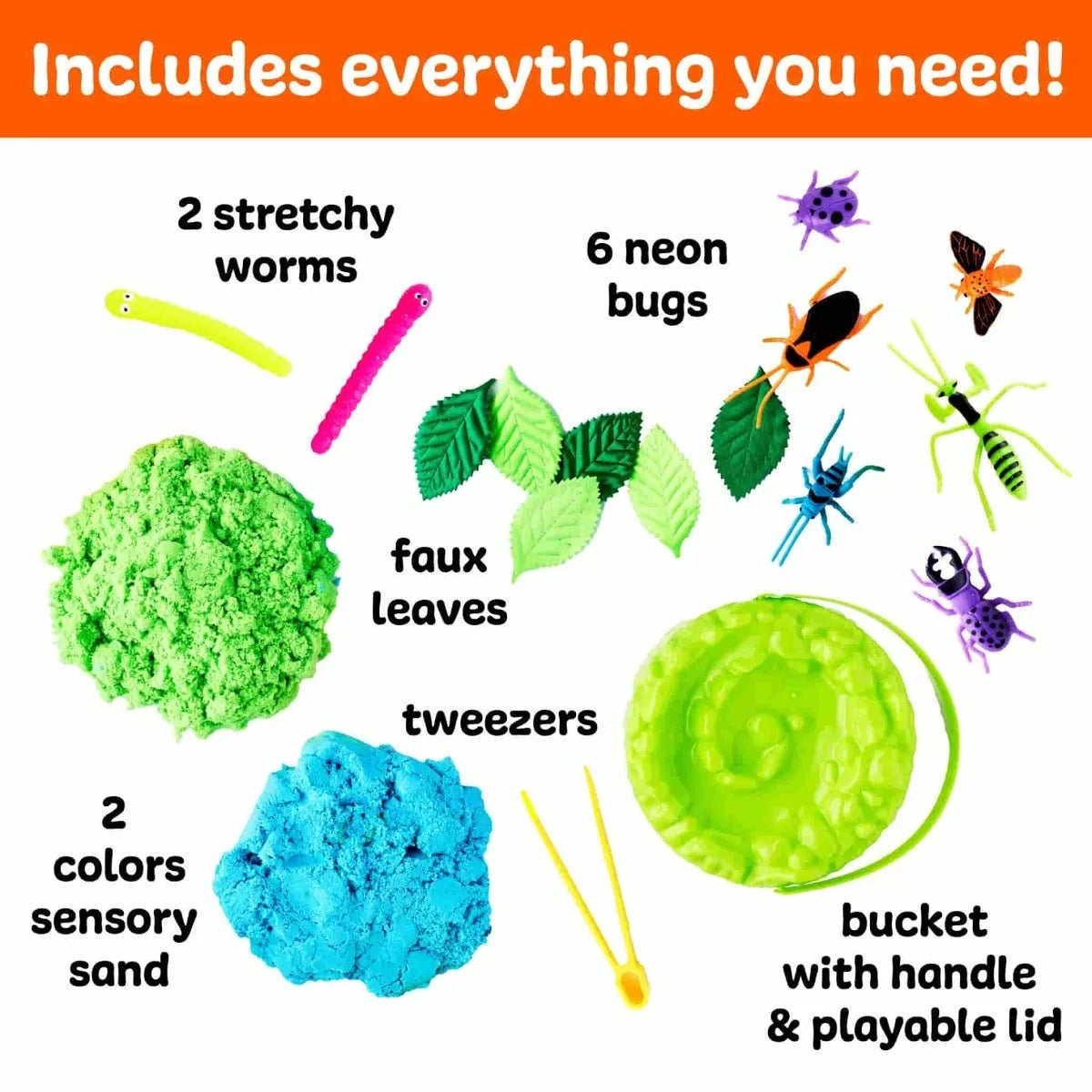 Creativity for Kids Sensory Adventure - Neon Bugs