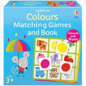 Usborne Colours Matching Games and Book