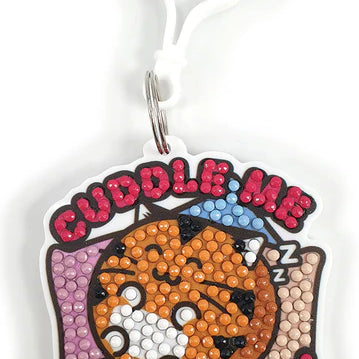 Crystal Art Bag Charm - Fuzzballs