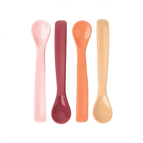 Tiny Twinkle Silicone Baby Spoons 4PK