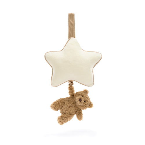 Jellycat Bartholomew Bear Musical Pull (Recycled Fibres)