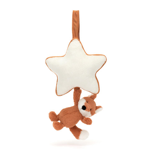 Jellycat Bashful Fox Cub Musical Pull (Recycled Fibres)