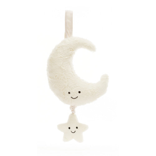 Jellycat Amuseables Moon Musical Pull (Recycled Fibres)