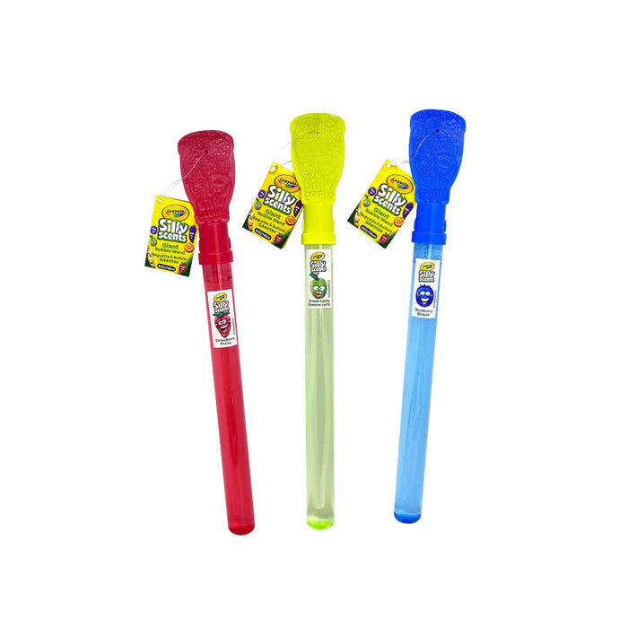 Crayola Silly Scents Bubble Wand - Various Colours