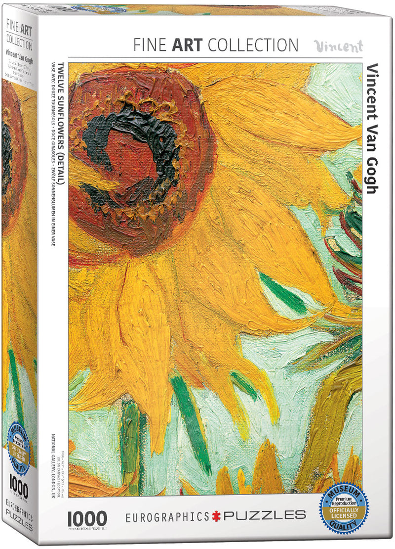 Eurographics 1000 Piece Puzzle - Twelve Sunflowers