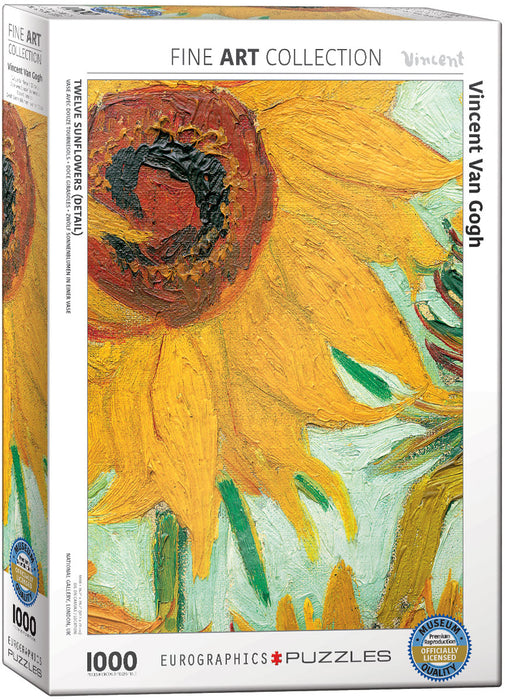 Eurographics 1000 Piece - Twelve Sunflowers